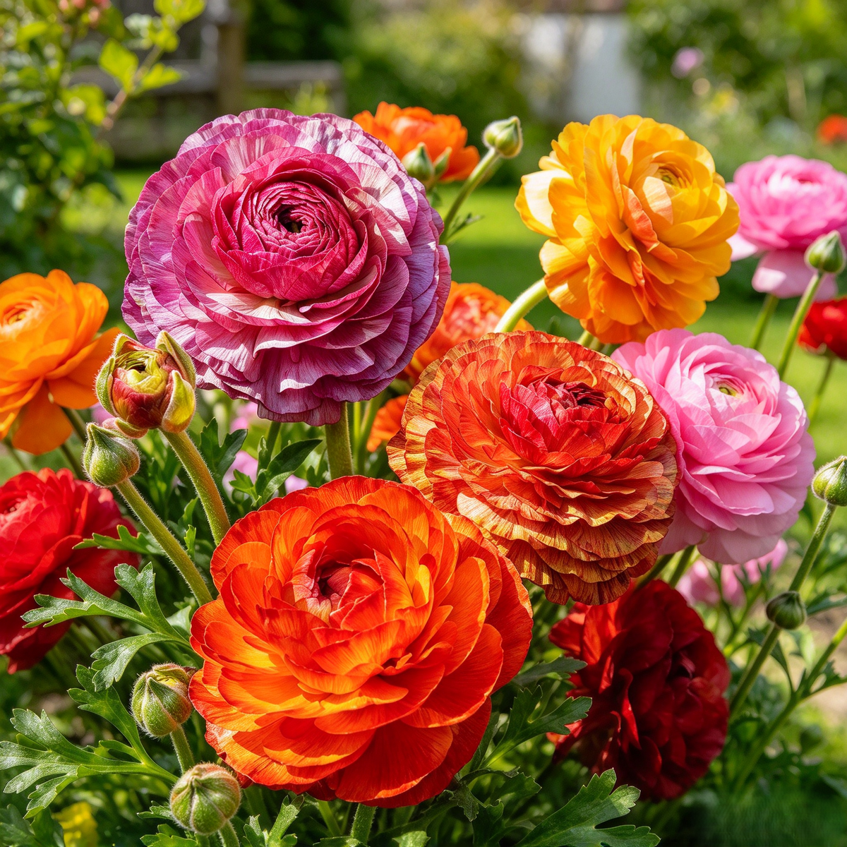 Persian Buttercup (Ranunculus) Corms – Pack of 10
