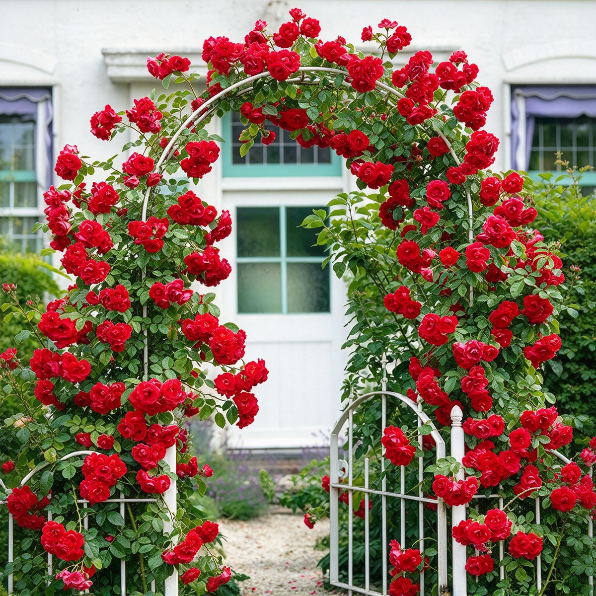 Red Climbing Rose Seeds – 100+ Seeds for Planting