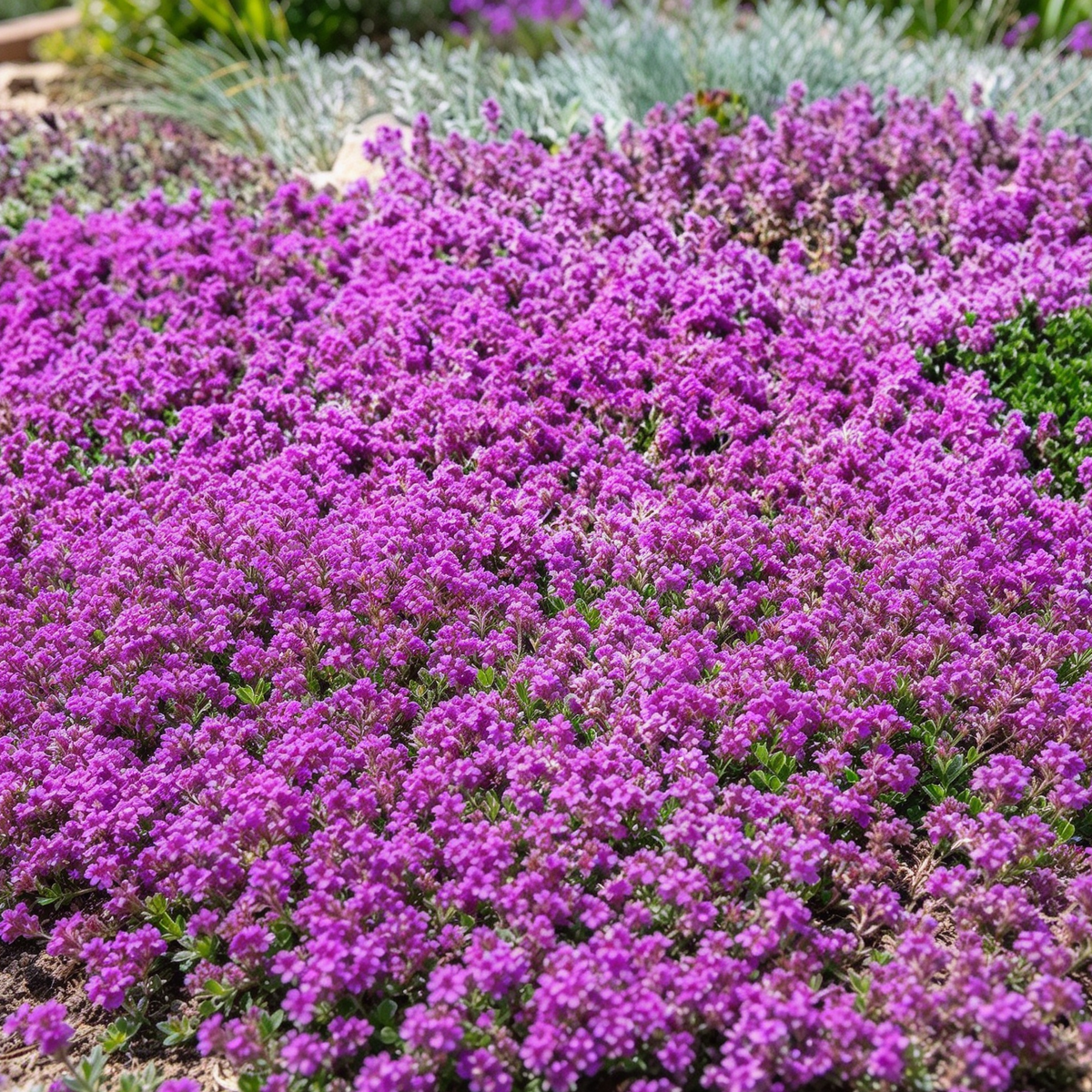 Creeping Thyme Seeds – Purple & Pink, 1500+ Seeds