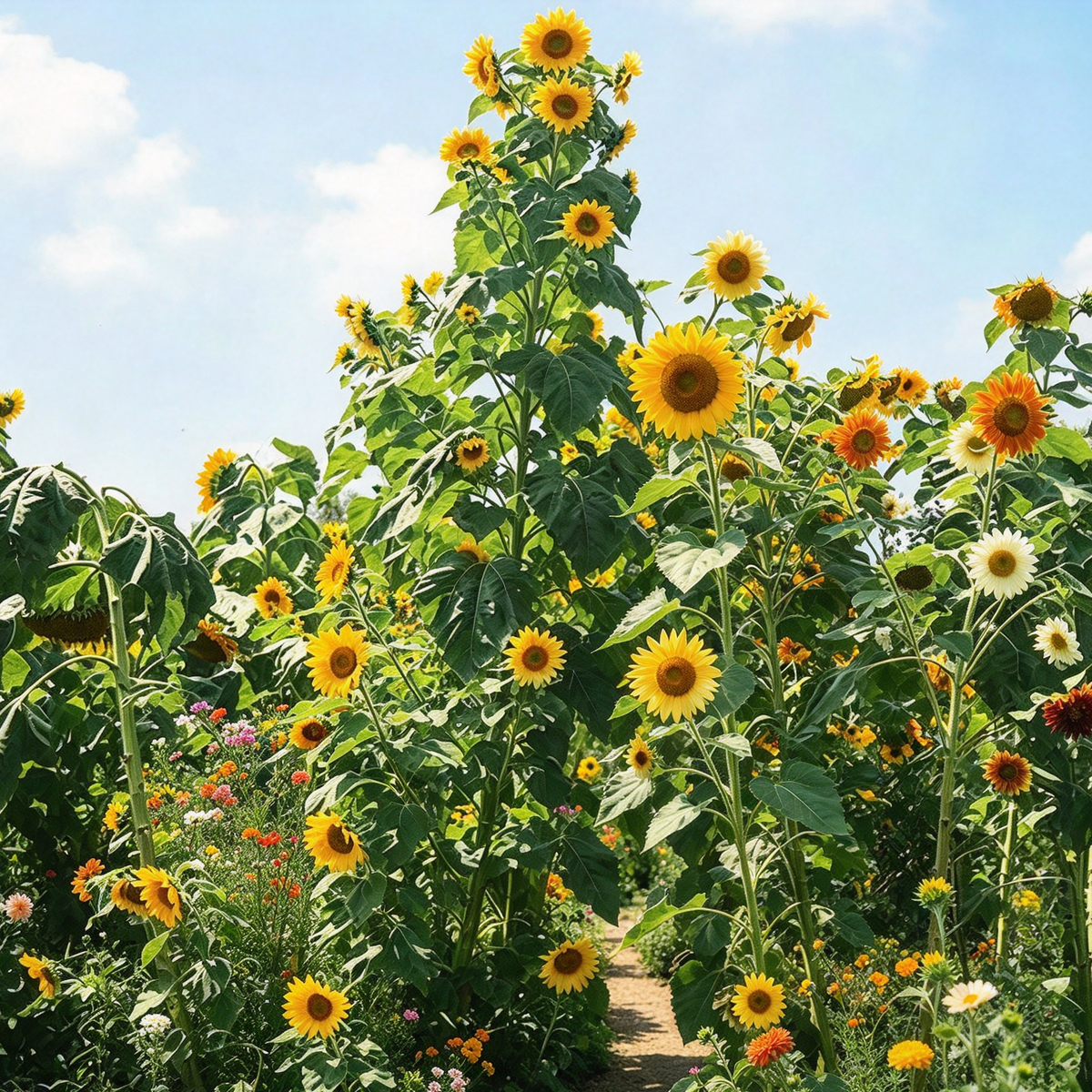 Skyscraper Sunflower Seeds – 40 Seeds for Planting