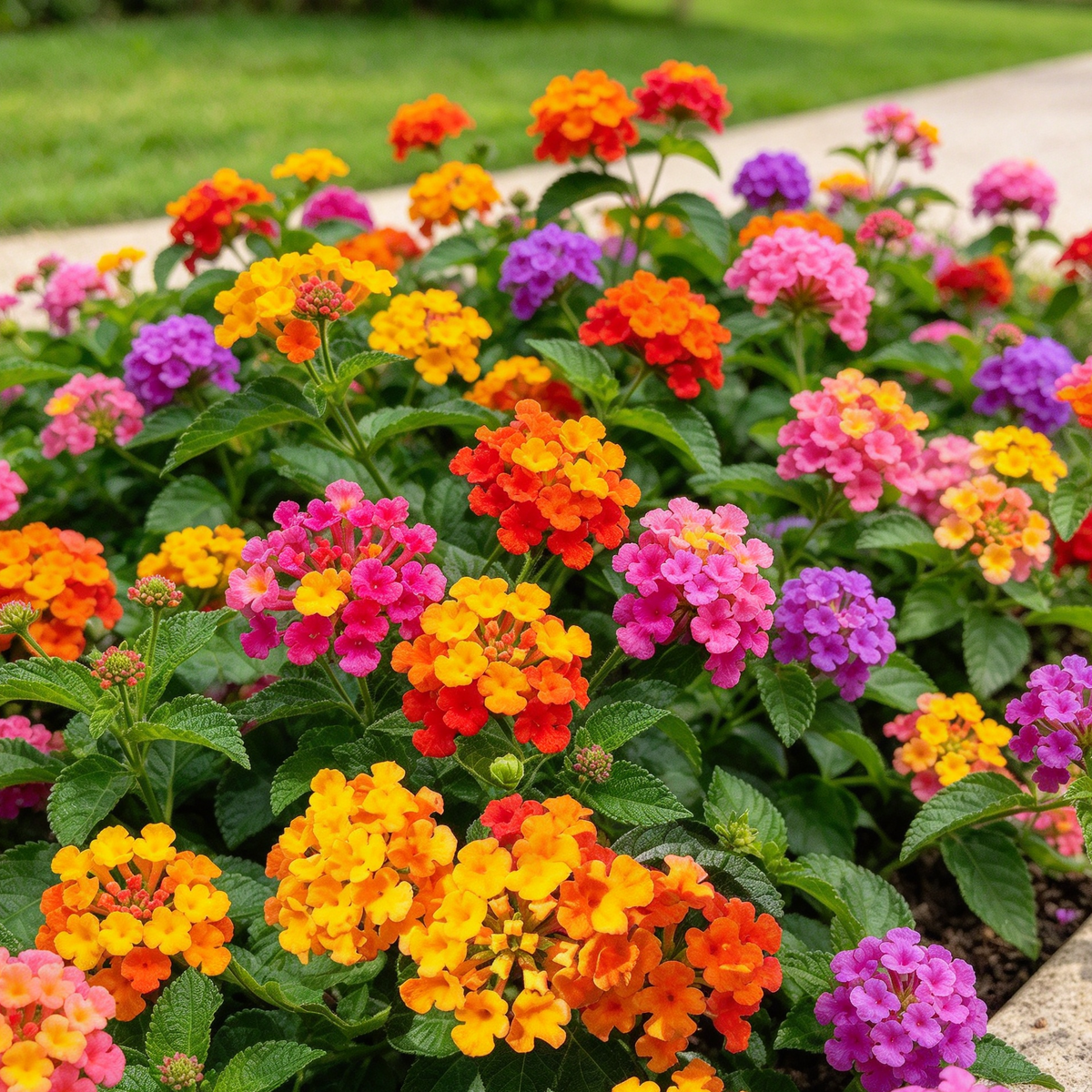 Lantana Flower Seeds – 50 Seeds for Home Gardening