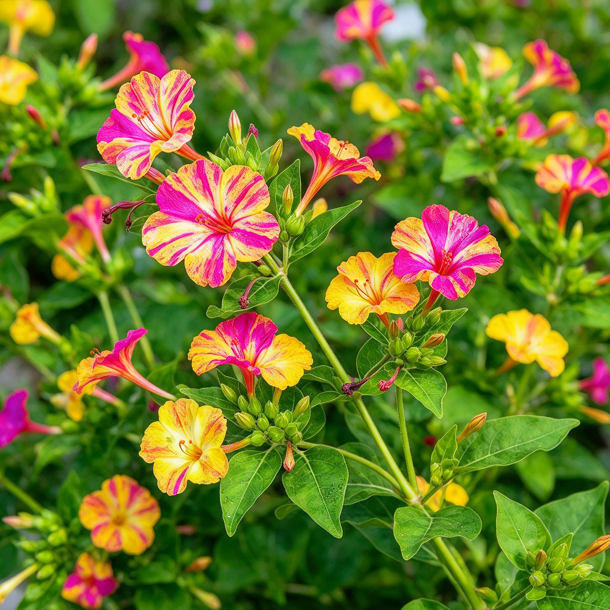 Mixed Four O’Clock Seeds – Broken Colors, 50 Seeds