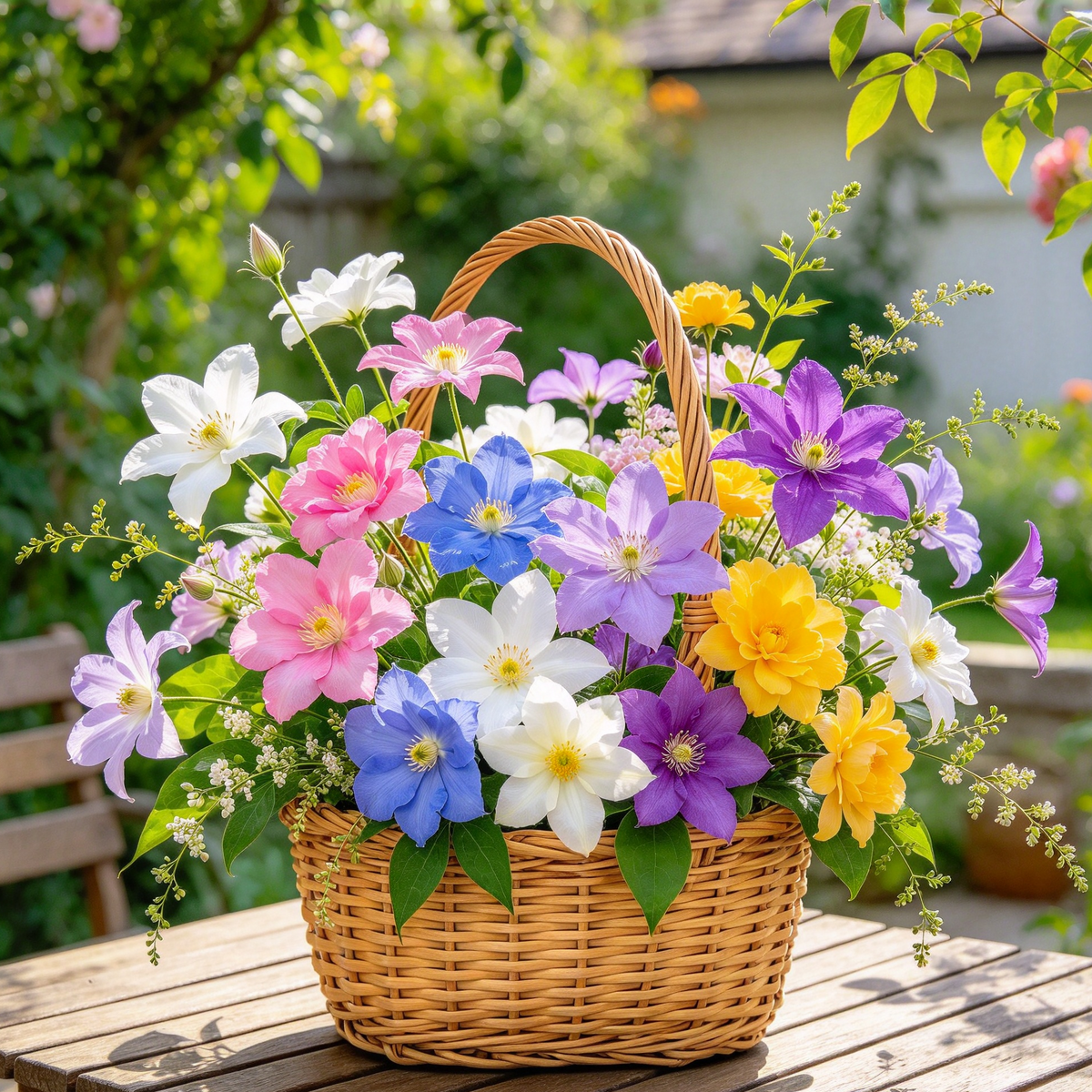 Mixed Clematis Seeds – 20 Seeds for Climbing Flowers
