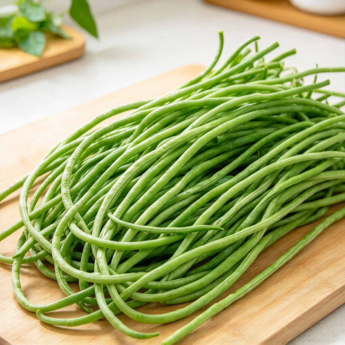 Yard Long Pole Bean Seeds – 30+ Seeds, Green Noodle Beans