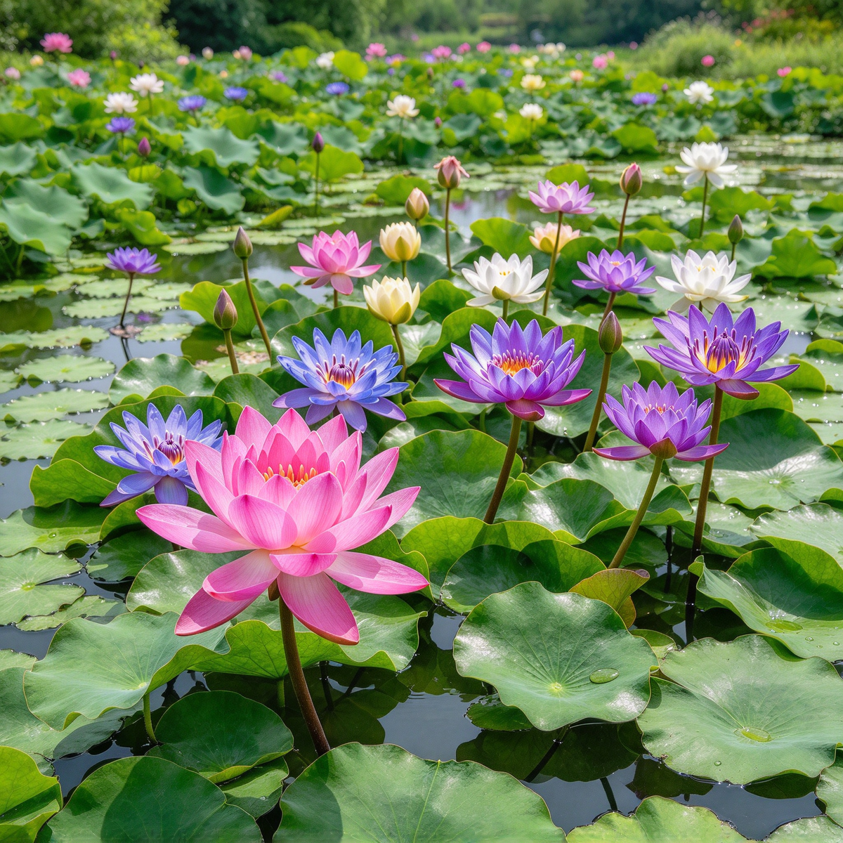 Bowl Lotus Seeds – 35 Seeds for Water Garden Planting