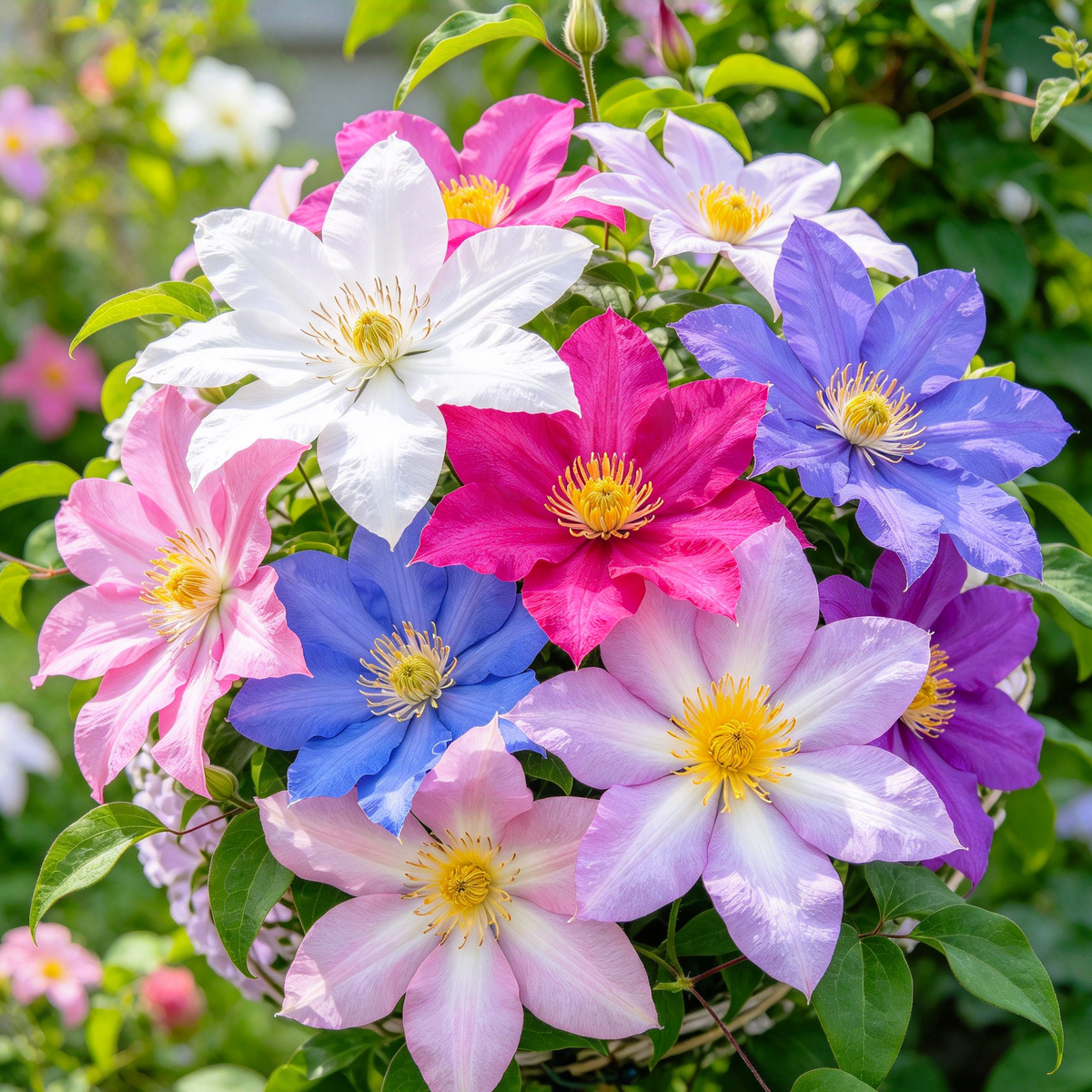 Mixed Clematis Seeds – 20 Seeds for Climbing Flowers
