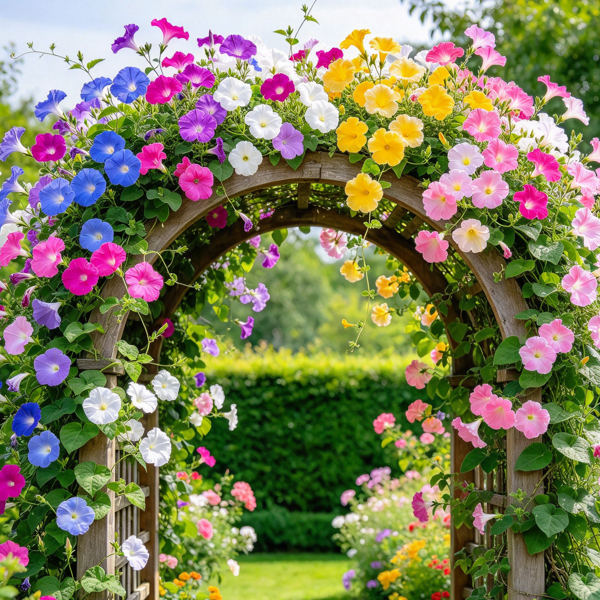Mixed Morning Glory Seeds – 100+ Seeds for Planting