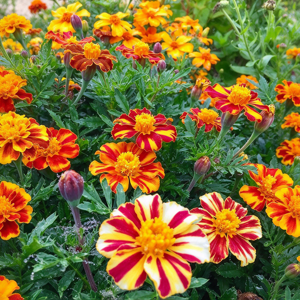 Mixed Marigold Seeds – 200 Seeds for Planting