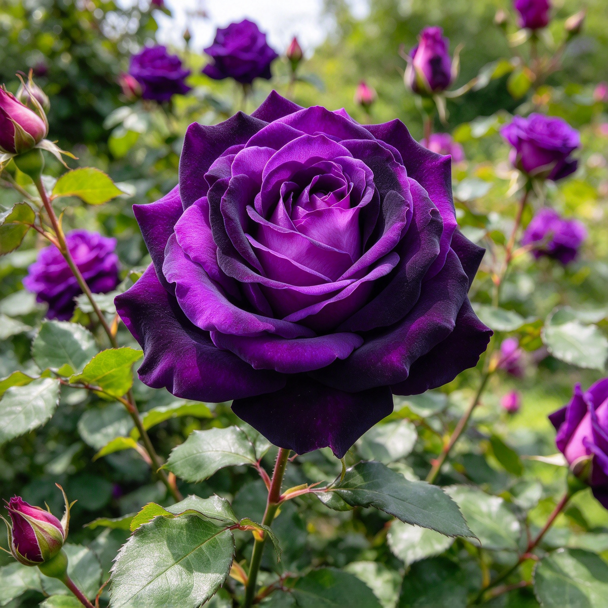 Purple Rose Seeds – 30 Seeds for Planting