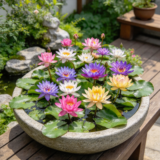 Bowl Lotus Seeds – 35 Seeds for Water Garden Planting