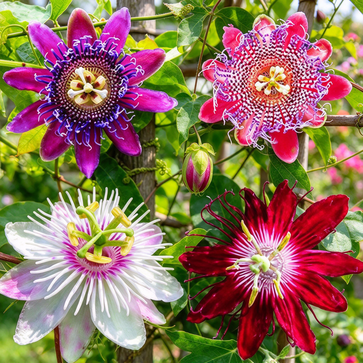 Passiflora Passion Flower Seeds Mix – 50 Seeds for Planting