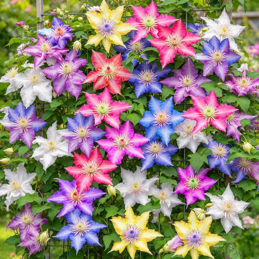Mixed Clematis Seeds – 20 Seeds for Climbing Flowers