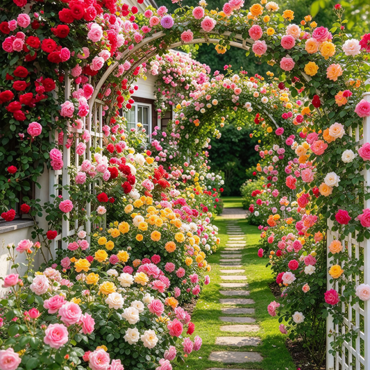 Mixed Climbing Rose Seeds – 100+ Seeds for Planting