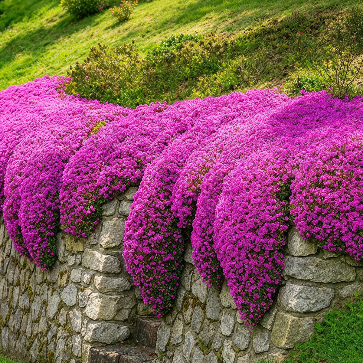 Creeping Thyme Seeds – Purple & Pink, 1500+ Seeds