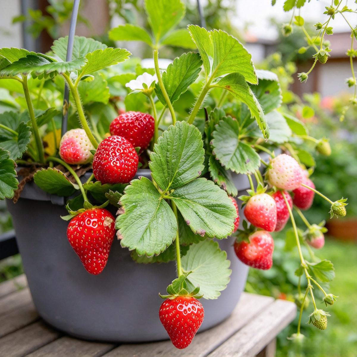 Semillas de fresa tradicional – 300 semillas para huerto casero