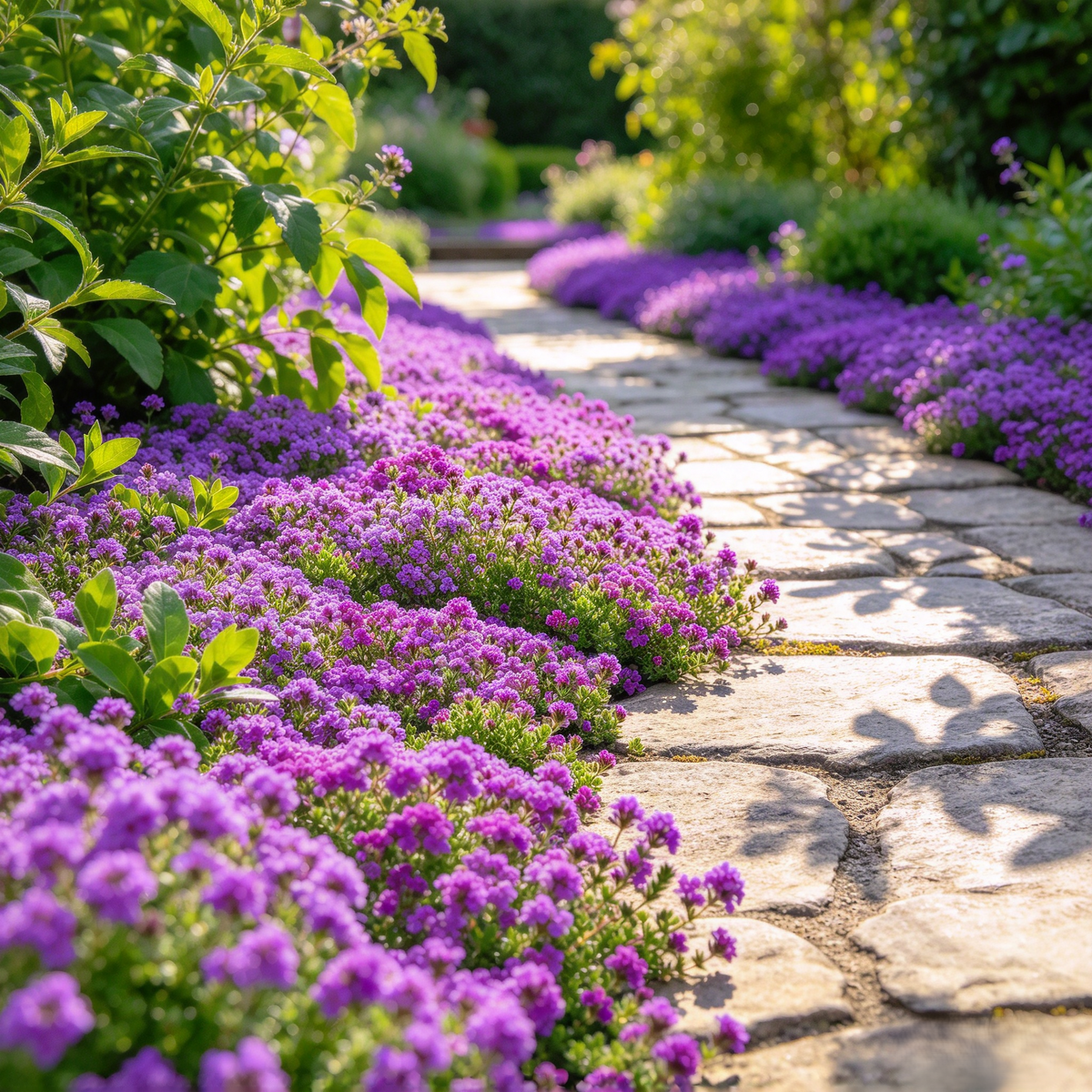 Purple Creeping Thyme Seeds – 2000+ Count | Perennial Ground Cover