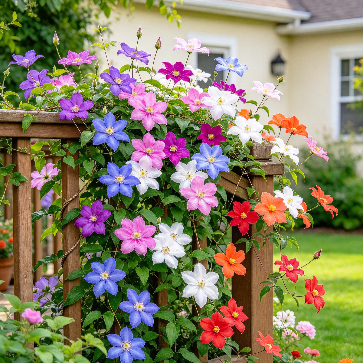 Mixed Clematis Seeds – 20 Seeds for Climbing Flowers