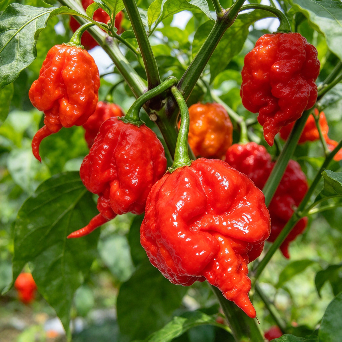 Carolina Reaper Chili Pepper Seeds – 50 Seeds for Planting