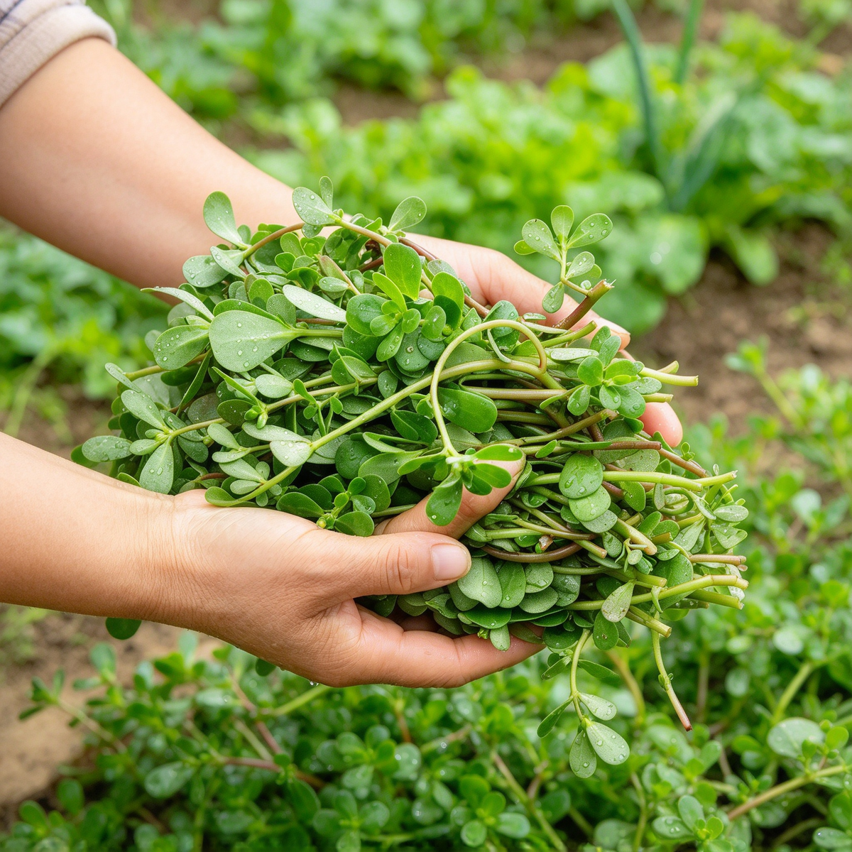 Golden Purslane Seeds – 600 Seeds, Edible Garden Greens