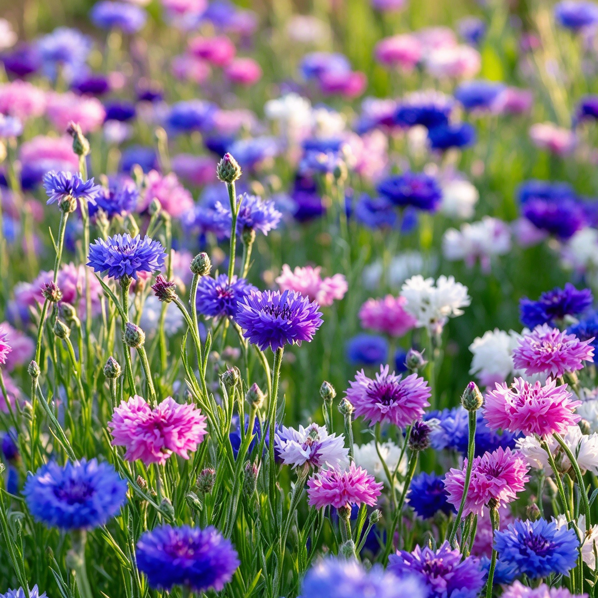 Cornflower Bachelor’s Button Seeds – 100 Seeds for Planting