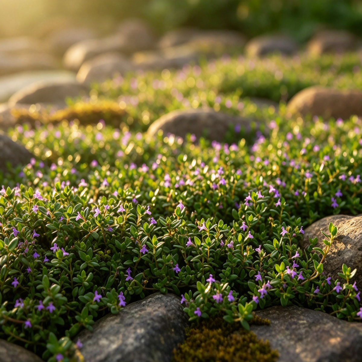 Creeping Thyme Seeds – Purple & Pink, 1500+ Seeds