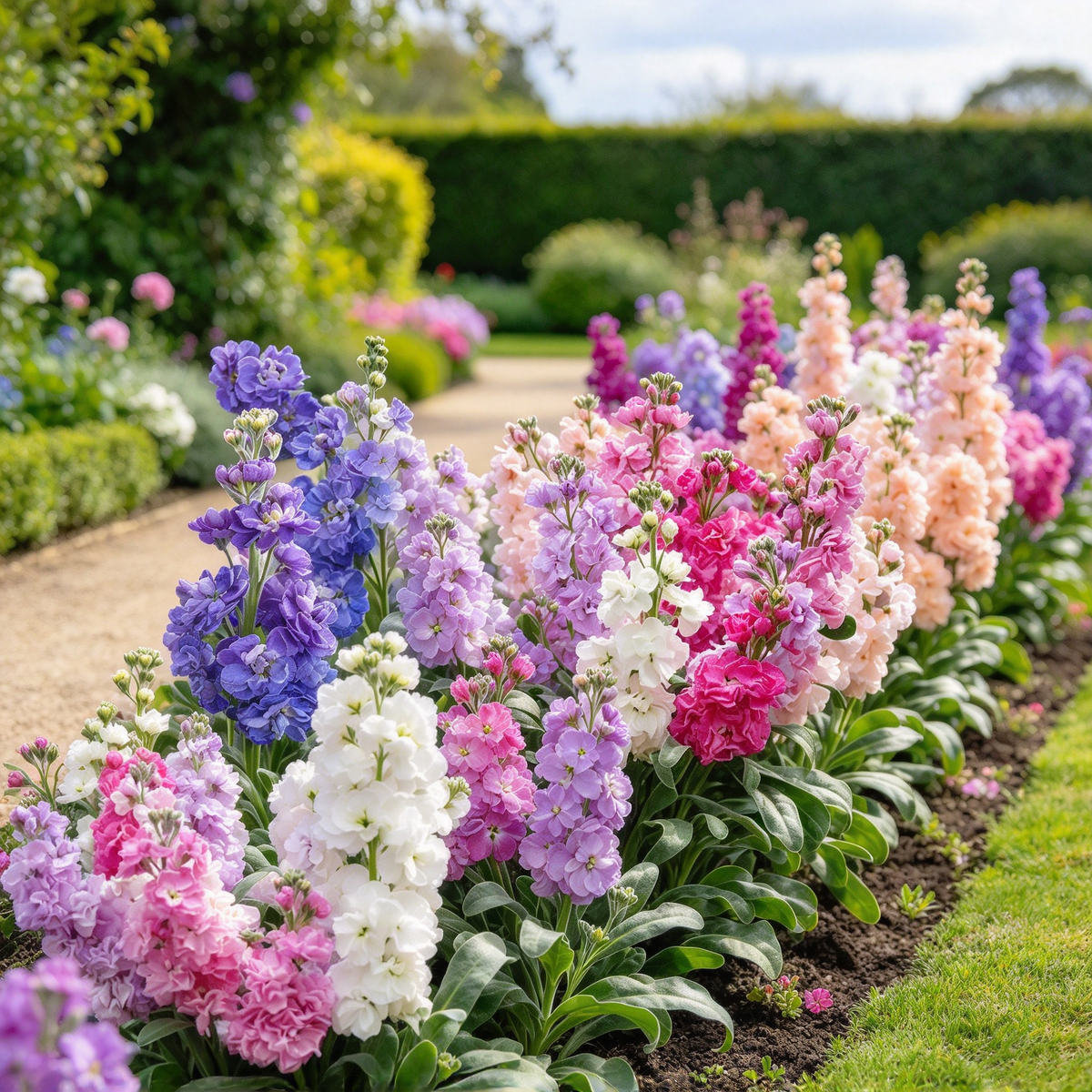 Mixed Column Stock Seeds – 50 Matthiola incana Seeds