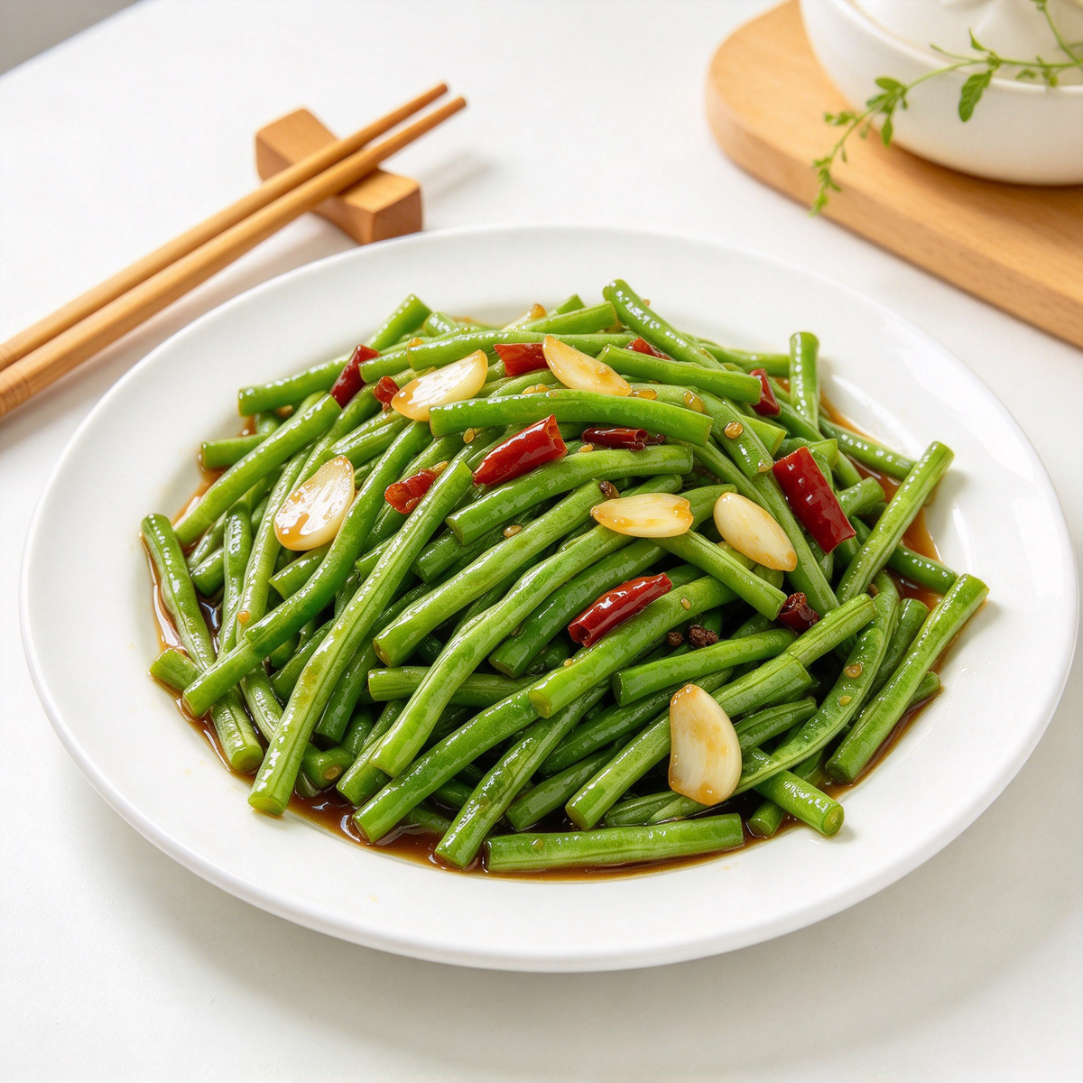 Yard Long Pole Bean Seeds – 30+ Seeds, Green Noodle Beans
