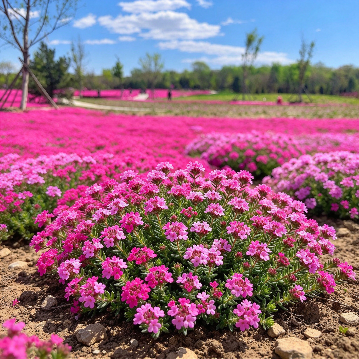 Mixed Creeping Thyme Seeds – 2000 Seeds, Perennial Ground Cover