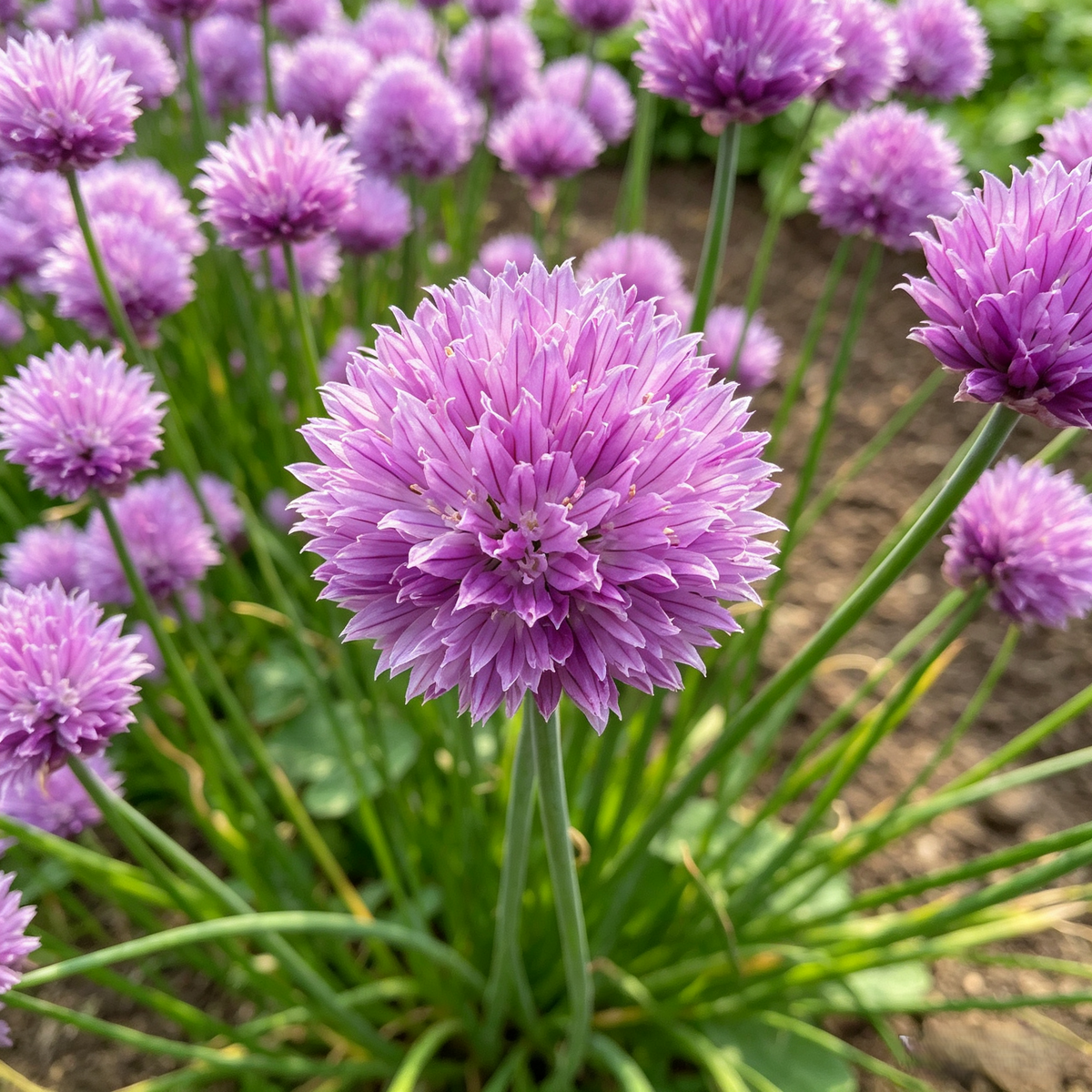 Premium Common Chives Seeds – 100 Seeds for Herb Gardens